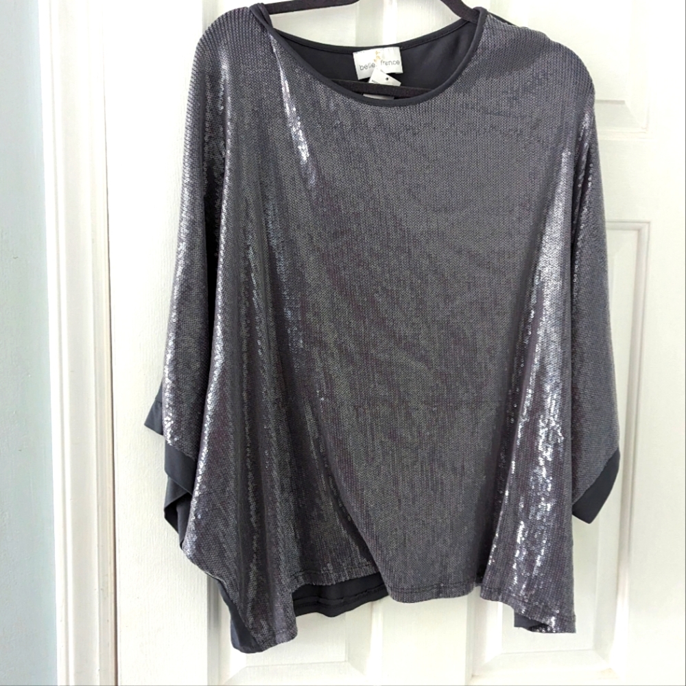 NWT sequined top